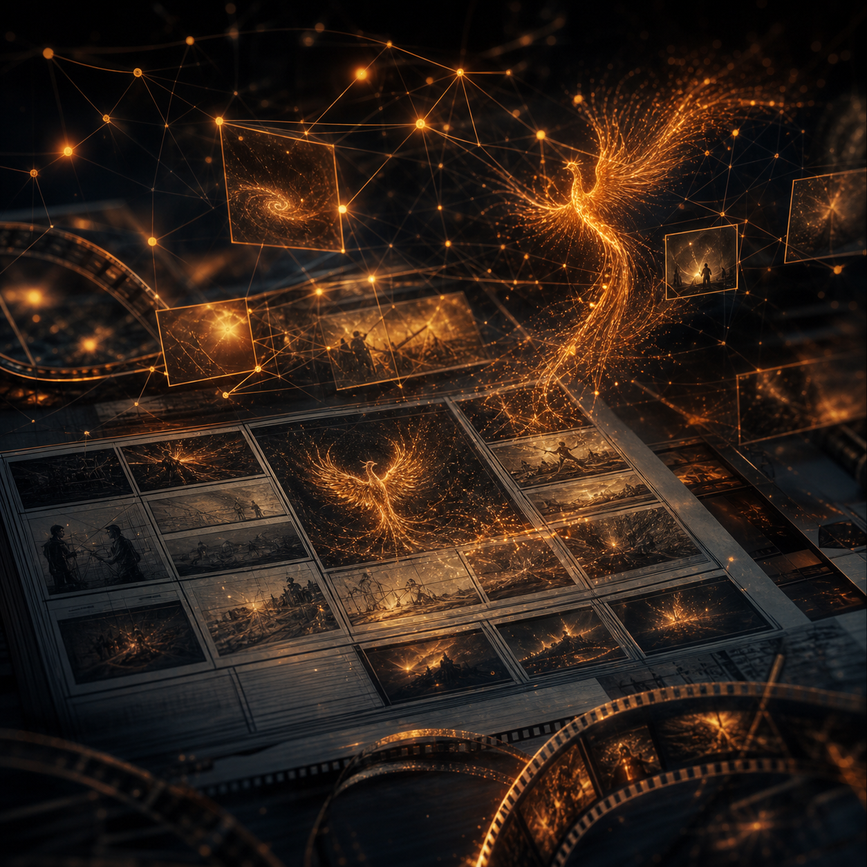 AI film production process